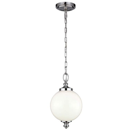 Parkman 1 Light Small Pendant - Polished Nickel