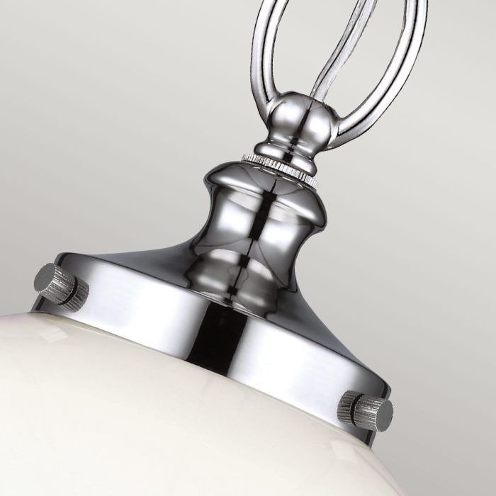 Parkman 1 Light Small Pendant - Polished Nickel