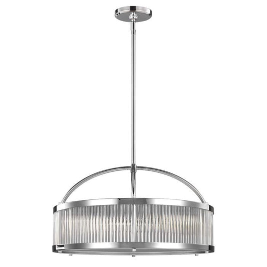 Paulson 6 Light Pendant - Chrome