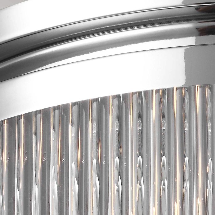 Paulson 4 Light Flush - Chrome