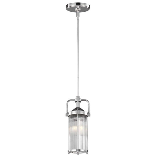 Paulson 2 Light Mini Pendant - Chrome