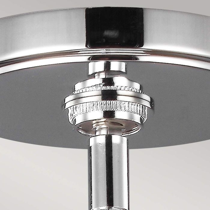 Paulson 2 Light Mini Pendant - Chrome