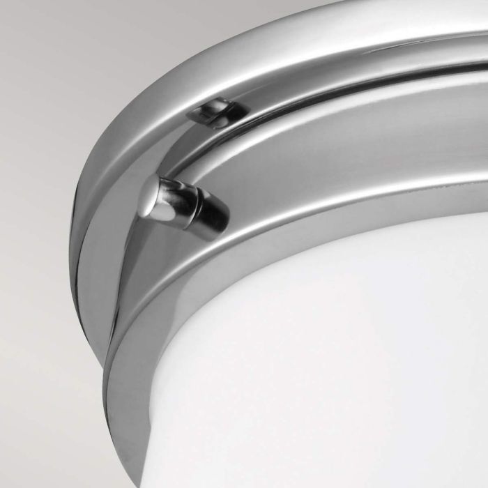 Payne 2 Light Flush - Polished Chrome