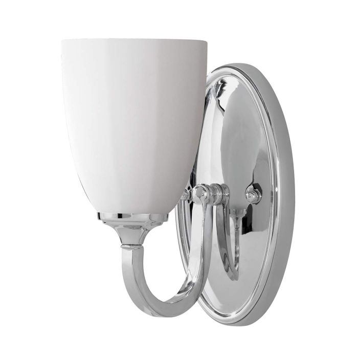 Perry 1 Light Wall Light - Polished Chrome