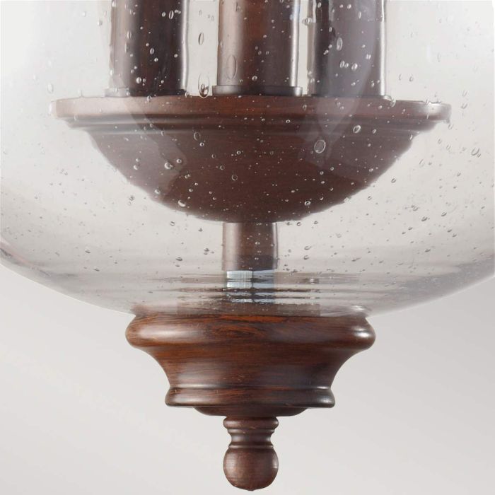 Pickering Lane 3 Light Semi-Flush - Heritage Bronze