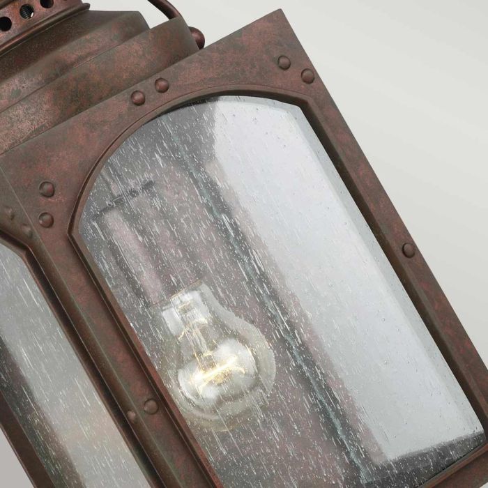 Randhurst 1 Light Medium Wall Lantern - Copper Oxide
