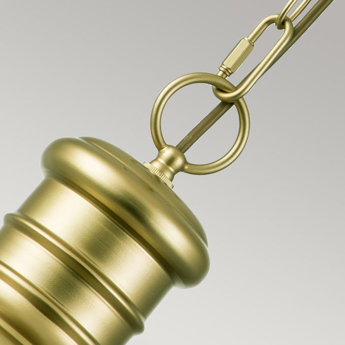 Redding Station 1 Light Medium Chain Lantern - Painted Distressed Bronze