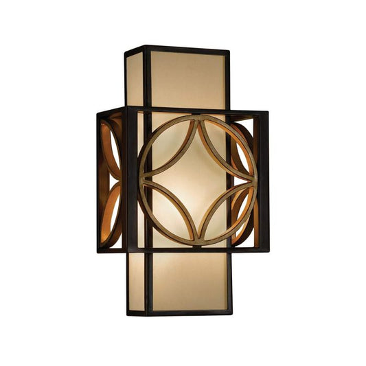 Remy 1 Light Wall Light - Heritage Bronze / Parissiene Gold