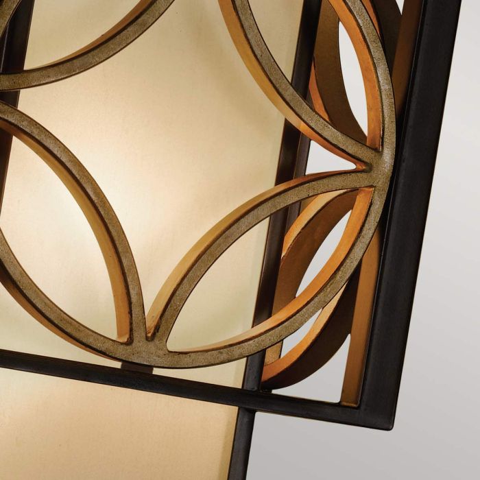Remy 1 Light Wall Light - Heritage Bronze / Parissiene Gold
