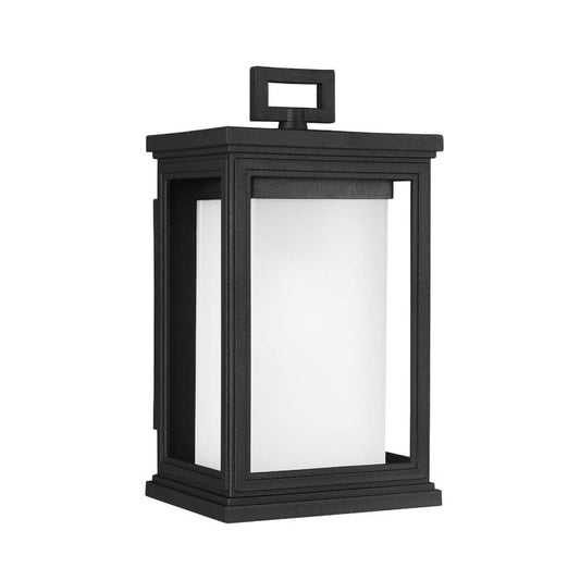 Roscoe 1 Light Small Wall Lantern - Textured Black