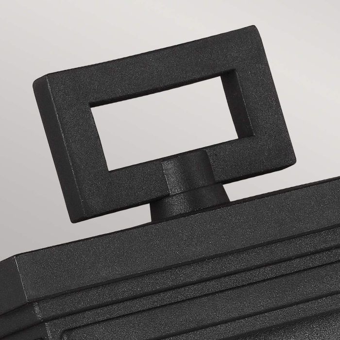 Roscoe 1 Light Small Wall Lantern - Textured Black