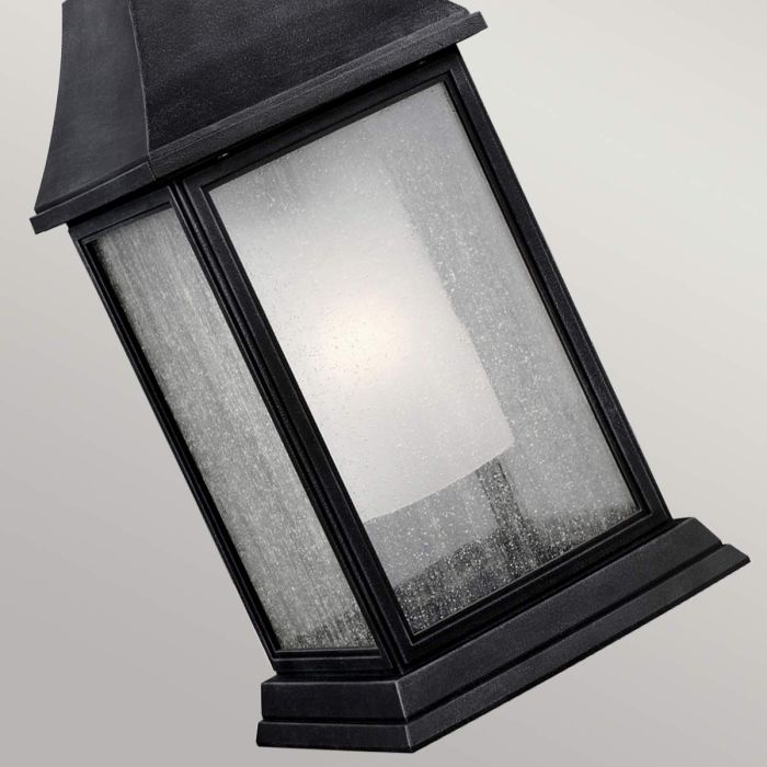 Shepherd 1 Light Large Chain Lantern - Dark Weathered Zinc