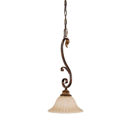 Sonoma Valley 1 Light Mini Pendant - Aged Tortoise Shell