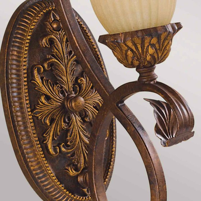 Sonoma Valley 1 Light Wall Light - Aged Tortoise Shell