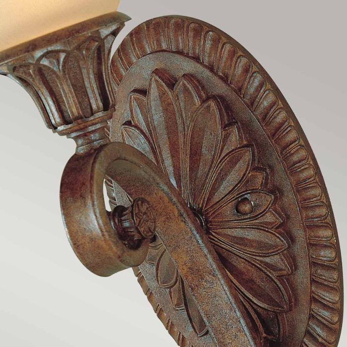 Stirling Castle 1 Light Wall Light - British Bronze