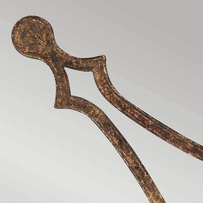 Tilling 1 Light Wall Light - Distressed Gold leaf