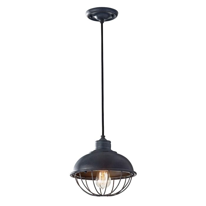 Urban Renewal 1 Light Pendant - Antique Forged Iron