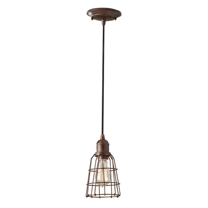 Urban Renewal 1 Light Pendant - Parisian Bronze