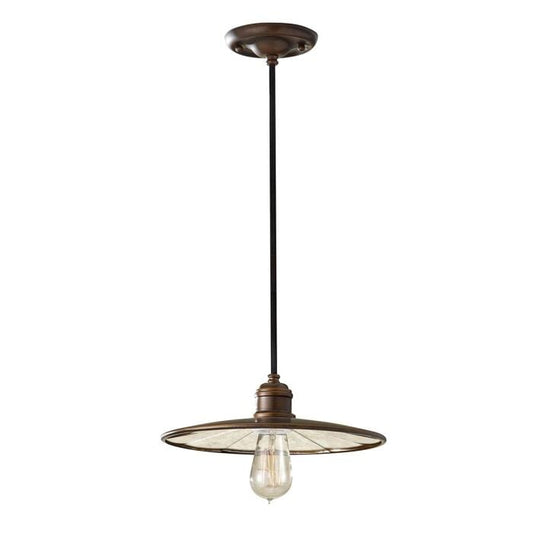Urban Renewal 1 Light Pendant - Astral Bronze