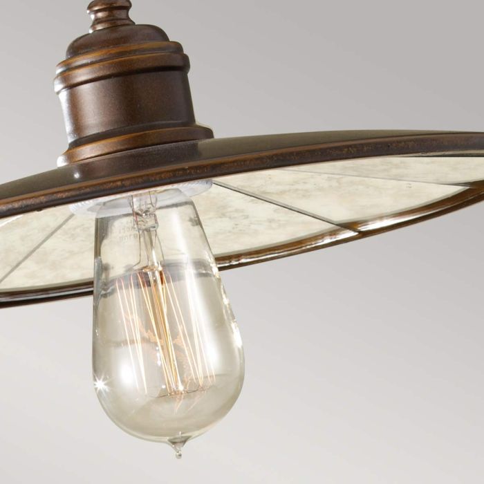 Urban Renewal 1 Light Pendant - Astral Bronze