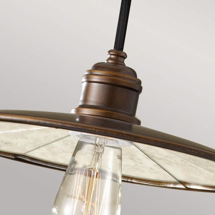 Urban Renewal 1 Light Pendant - Astral Bronze