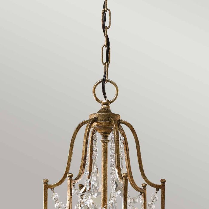 Valentina 6 Light Chandelier - Oxidized Bronze