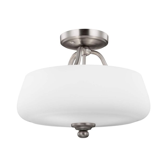 Vintner 3 Light Semi-Flush - Satin Nickel
