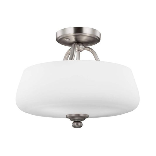 Vintner 3 Light Semi-Flush - Satin Nickel
