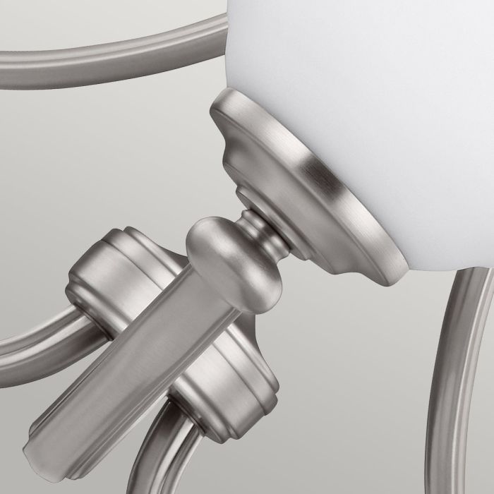 Vintner 3 Light Chandelier - Satin Nickel