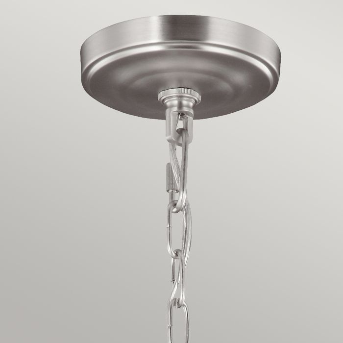 Vintner 5 Light Chandelier - Satin Nickel