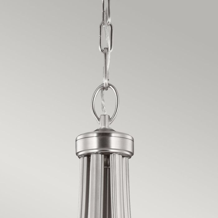 Vintner 9 Light Chandelier - Satin Nickel