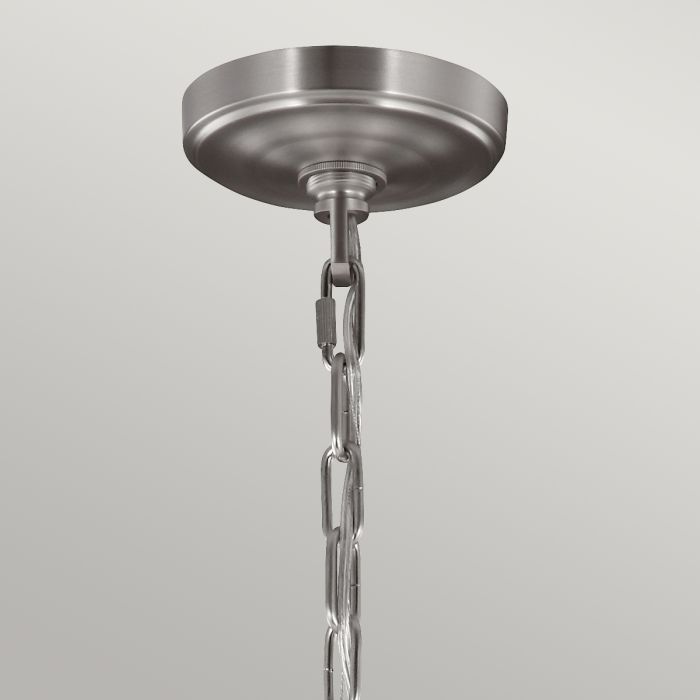 Vintner 9 Light Chandelier - Satin Nickel