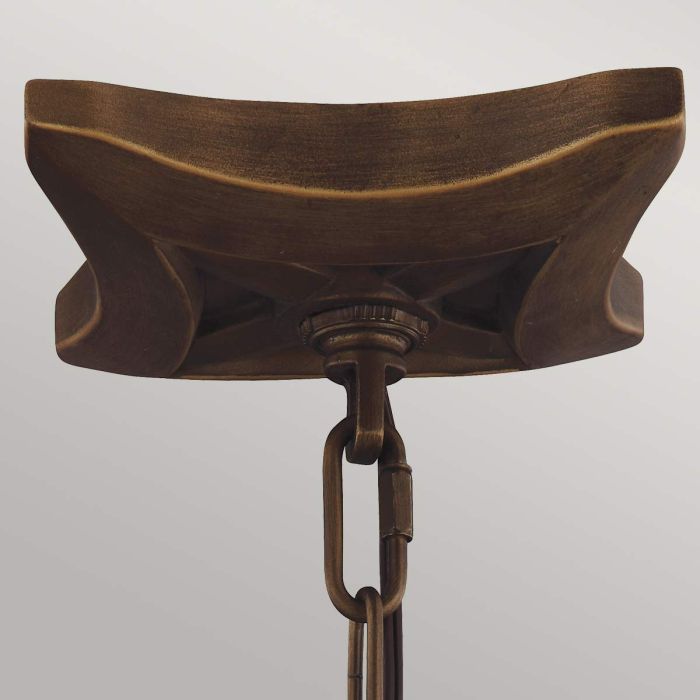 Yarmouth 3 Light Pendant - Painted Aged Brass
