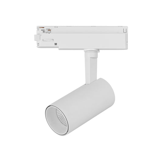 Fiji 1 Light Single Circuit Track Light 20W LED 3000K, 2000lm, White, 5yrs Warranty by Mantra
