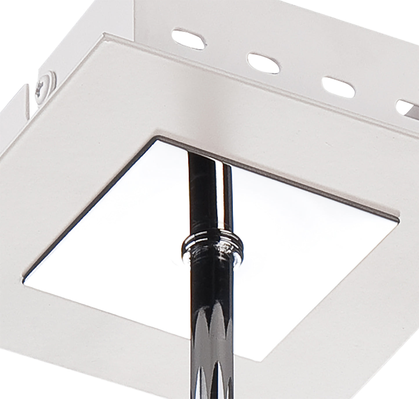 Filippo Telescopic Spot Light 1 Light 5W 3000K, 450lm, Matt White/Polished Chrome, 3yrs Warranty by Mantra