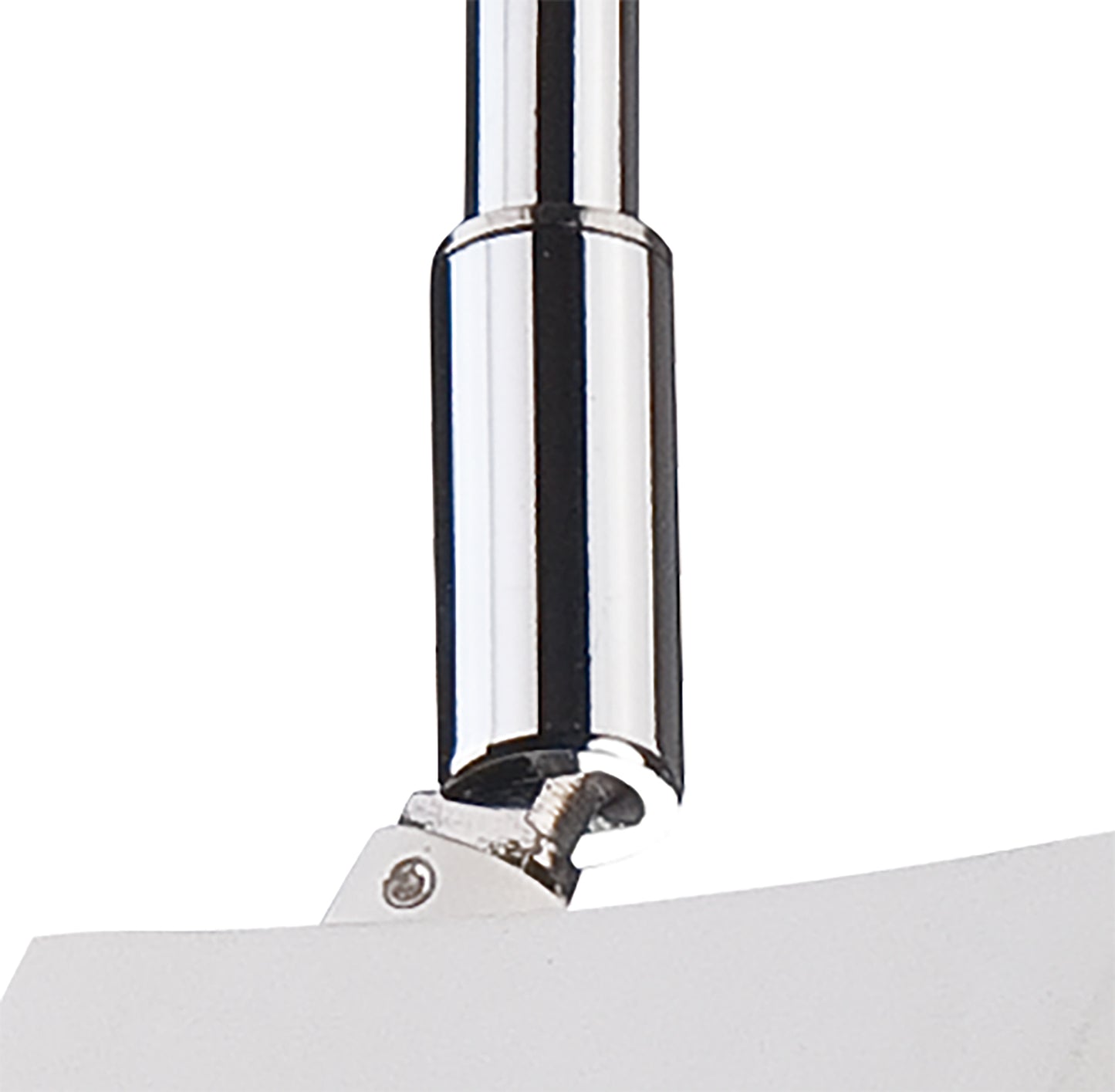 Filippo Telescopic Spot Light 1 Light 5W 3000K, 450lm, Matt White/Polished Chrome, 3yrs Warranty by Mantra