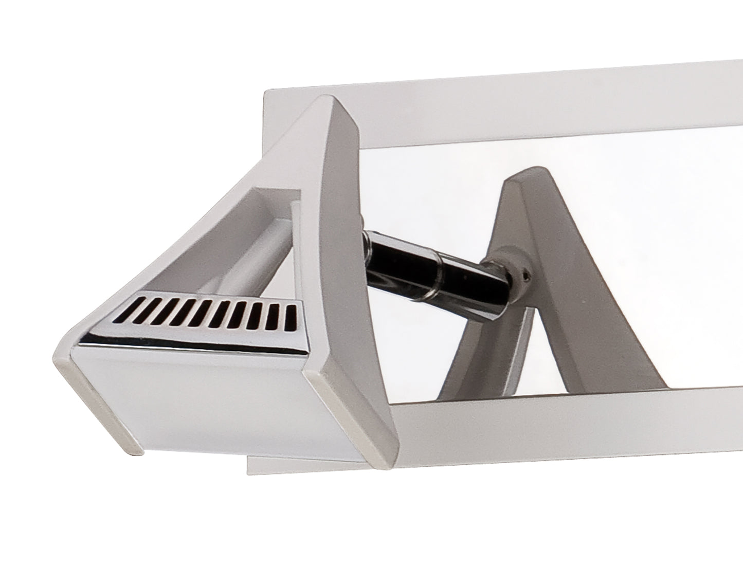 Filippo Linear Spot Light 4 Light LED 20W 3000K, 1750lm, Matt White/Polished Chrome, 3yrs Warranty by Mantra