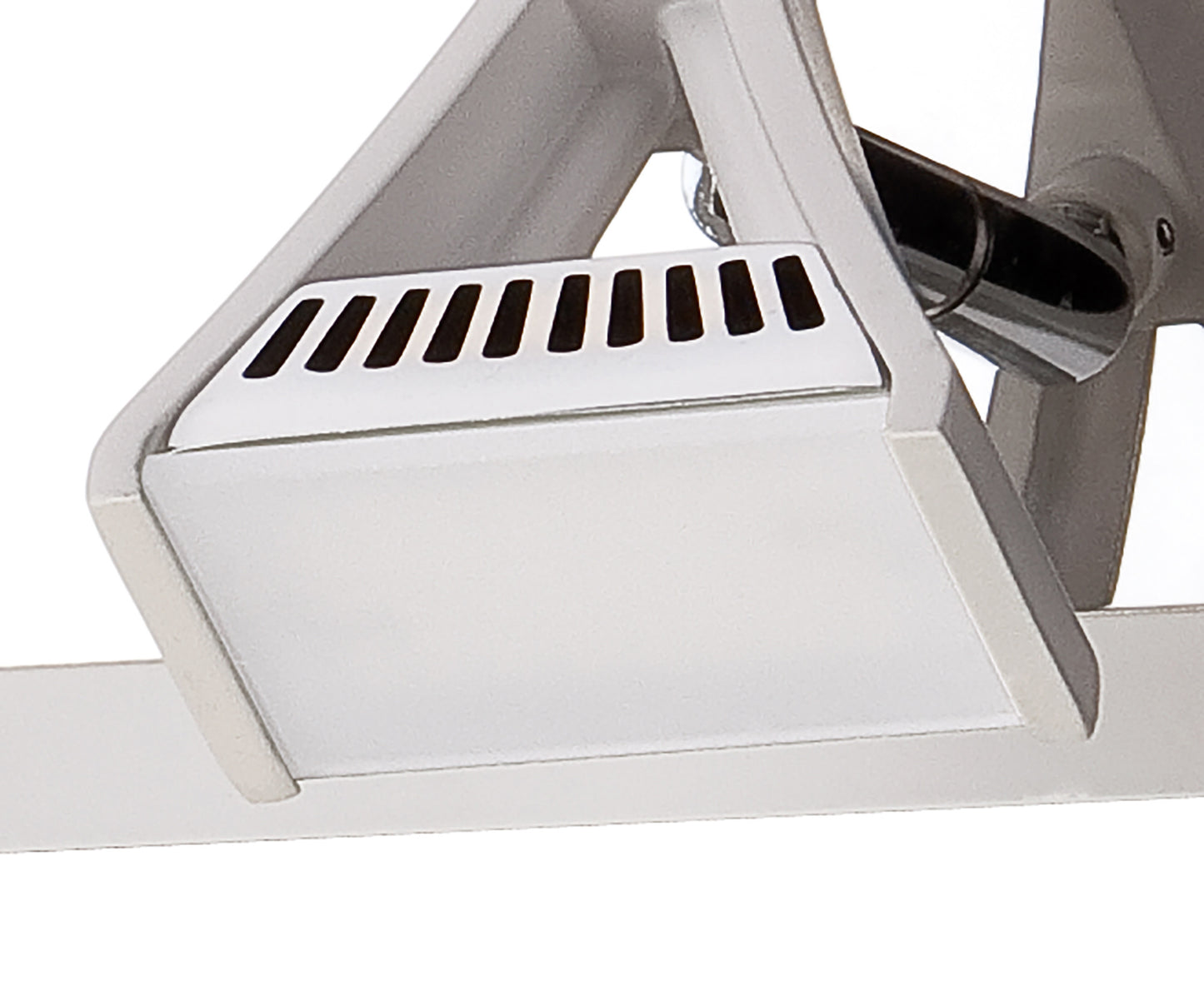 Filippo Linear Spot Light 4 Light LED 20W 3000K, 1750lm, Matt White/Polished Chrome, 3yrs Warranty by Mantra