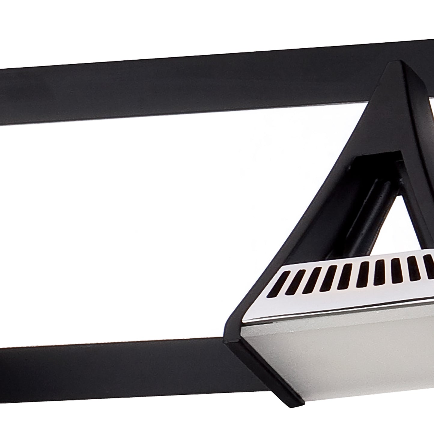 Filippo Linear Spot Light 4 Light LED 20W 3000K, 1750lm, Matt Black/Polished Chrome, 3yrs Warranty by Mantra