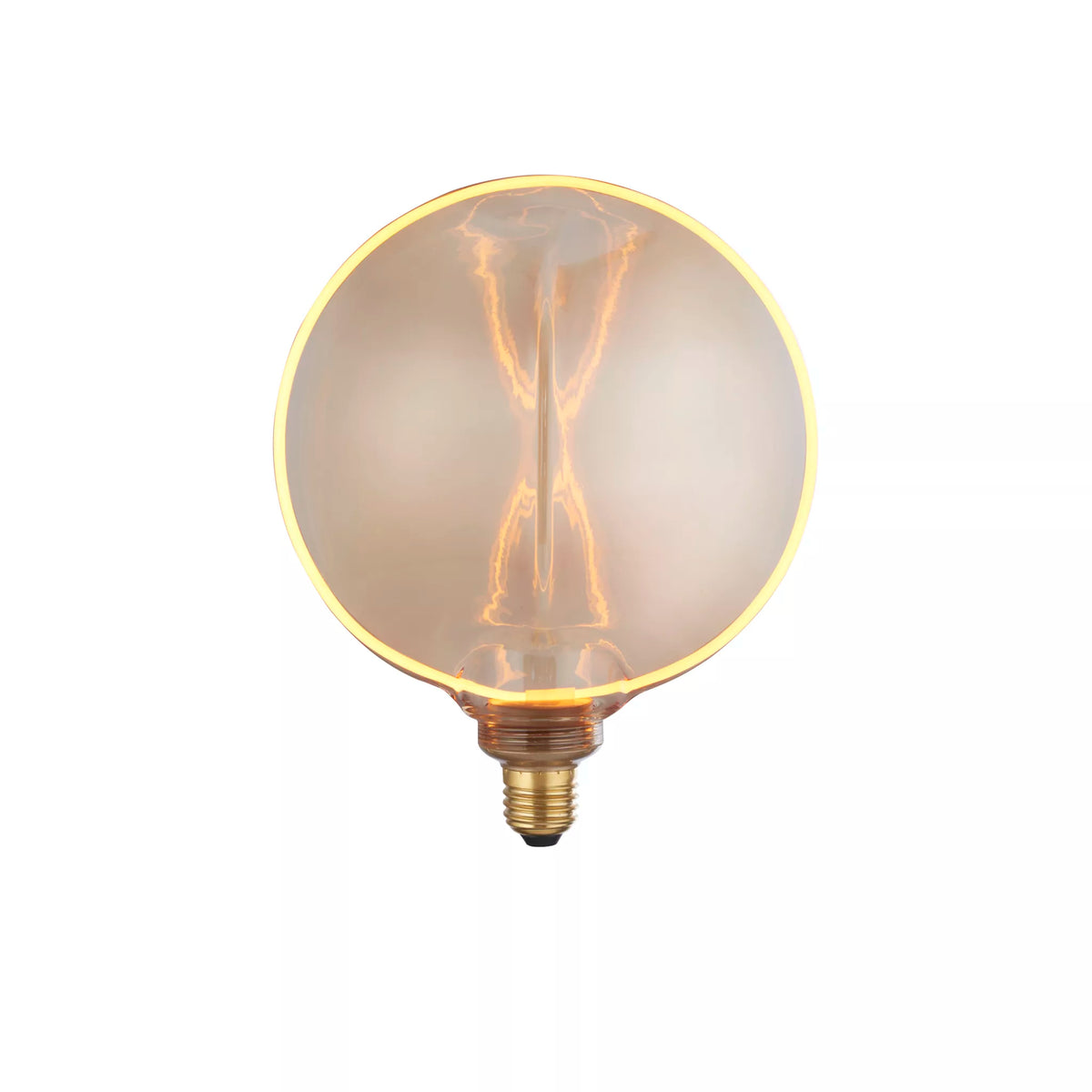 Decorative Lamp - Amber Glass,4W,1800K,190Lm