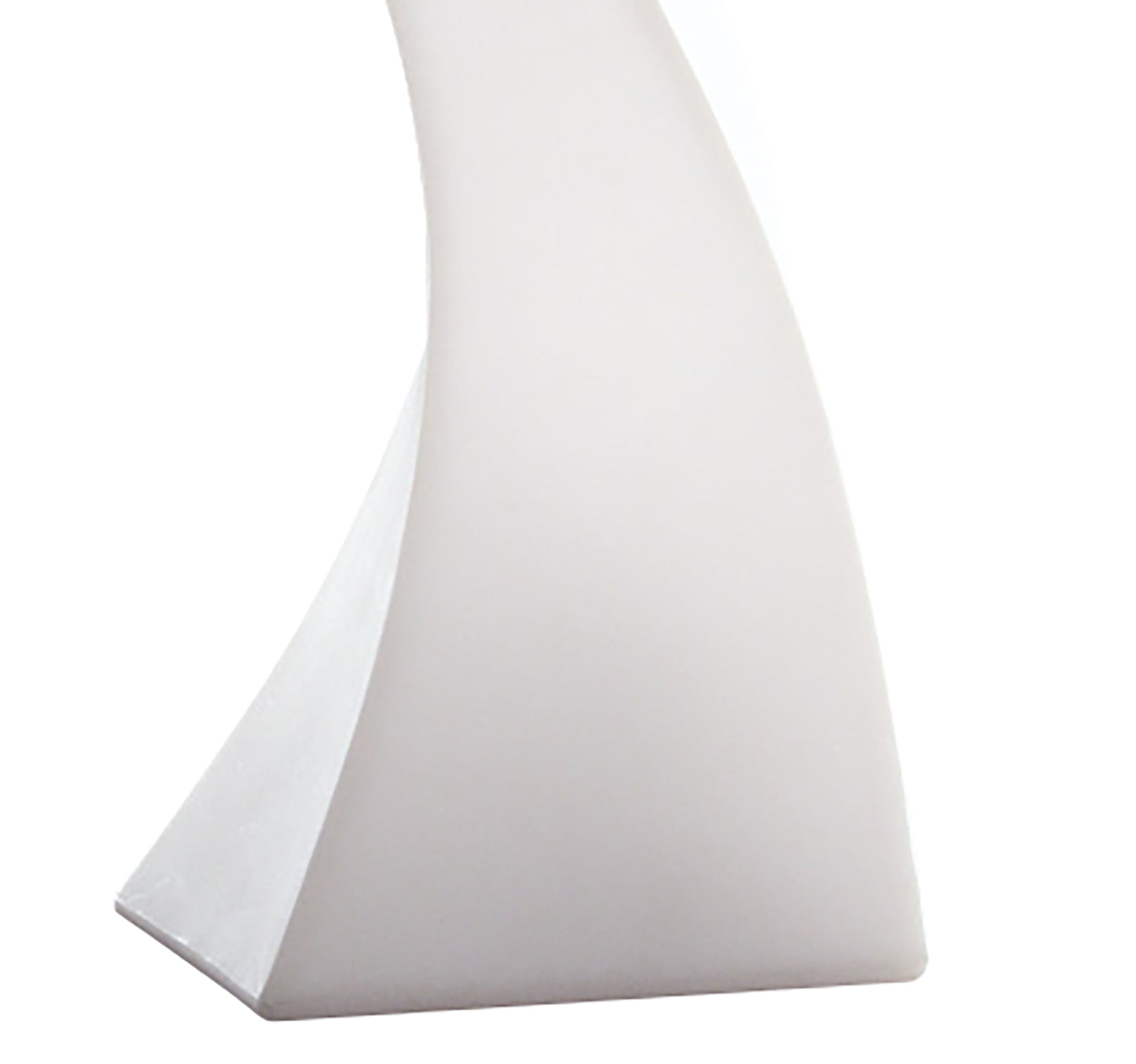 Flame Table Lamp 1 Light E27 Large Outdoor IP65 , Opal White by Mantra