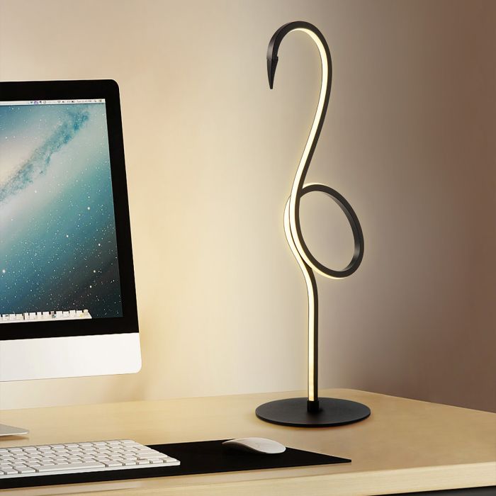 Flamingo LED Table Lamp - Black