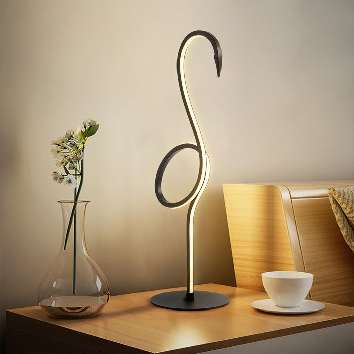 Flamingo LED Table Lamp - Black