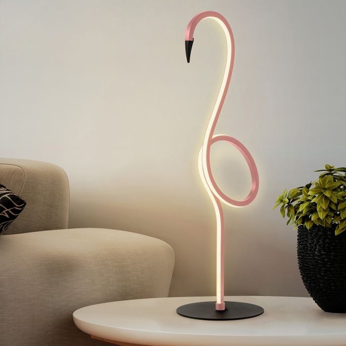 Flamingo LED Table Lamp - Pink