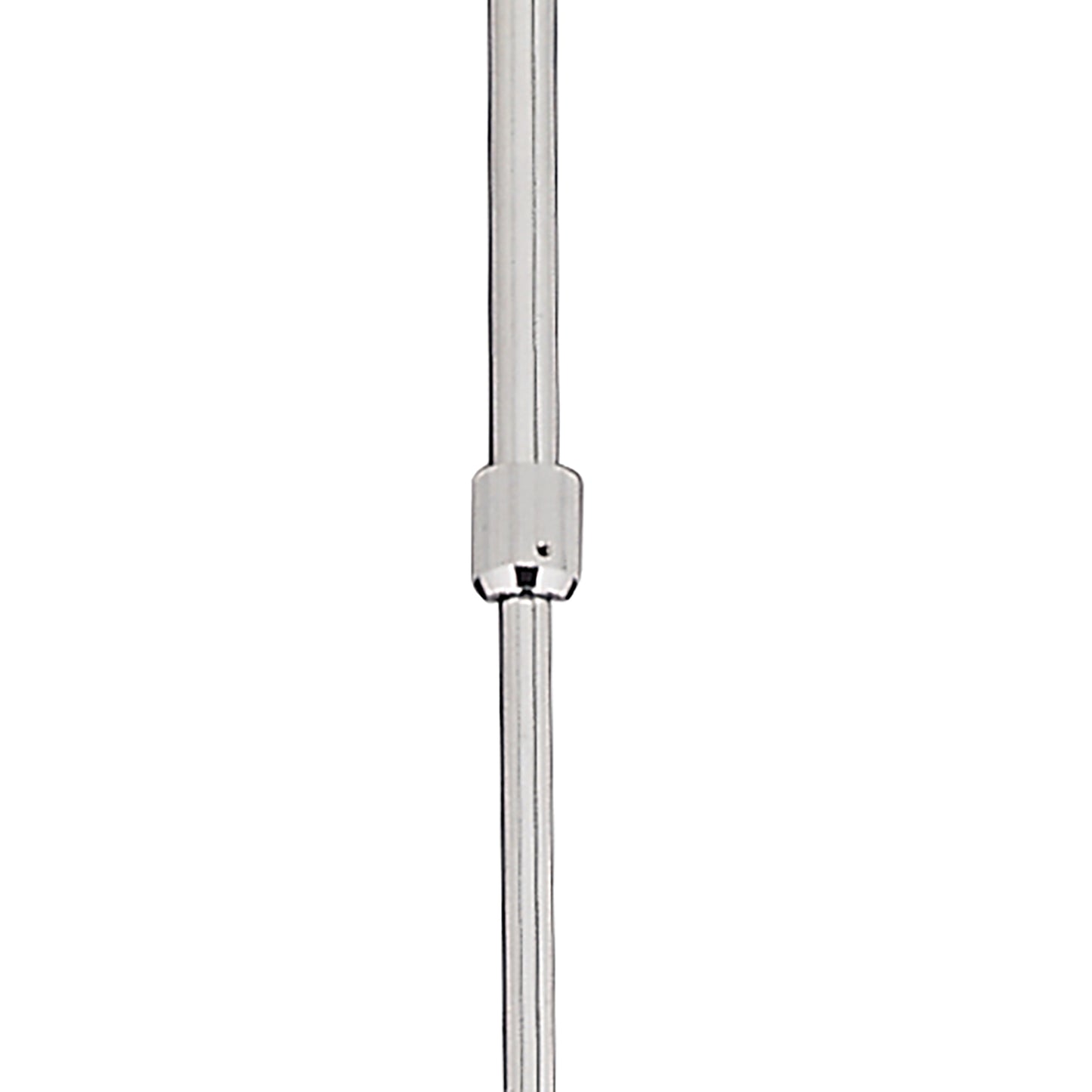 Flavia Telescopic Pendant Convertible To Semi Flush Round 4 Light G9, Polished Chrome by Mantra