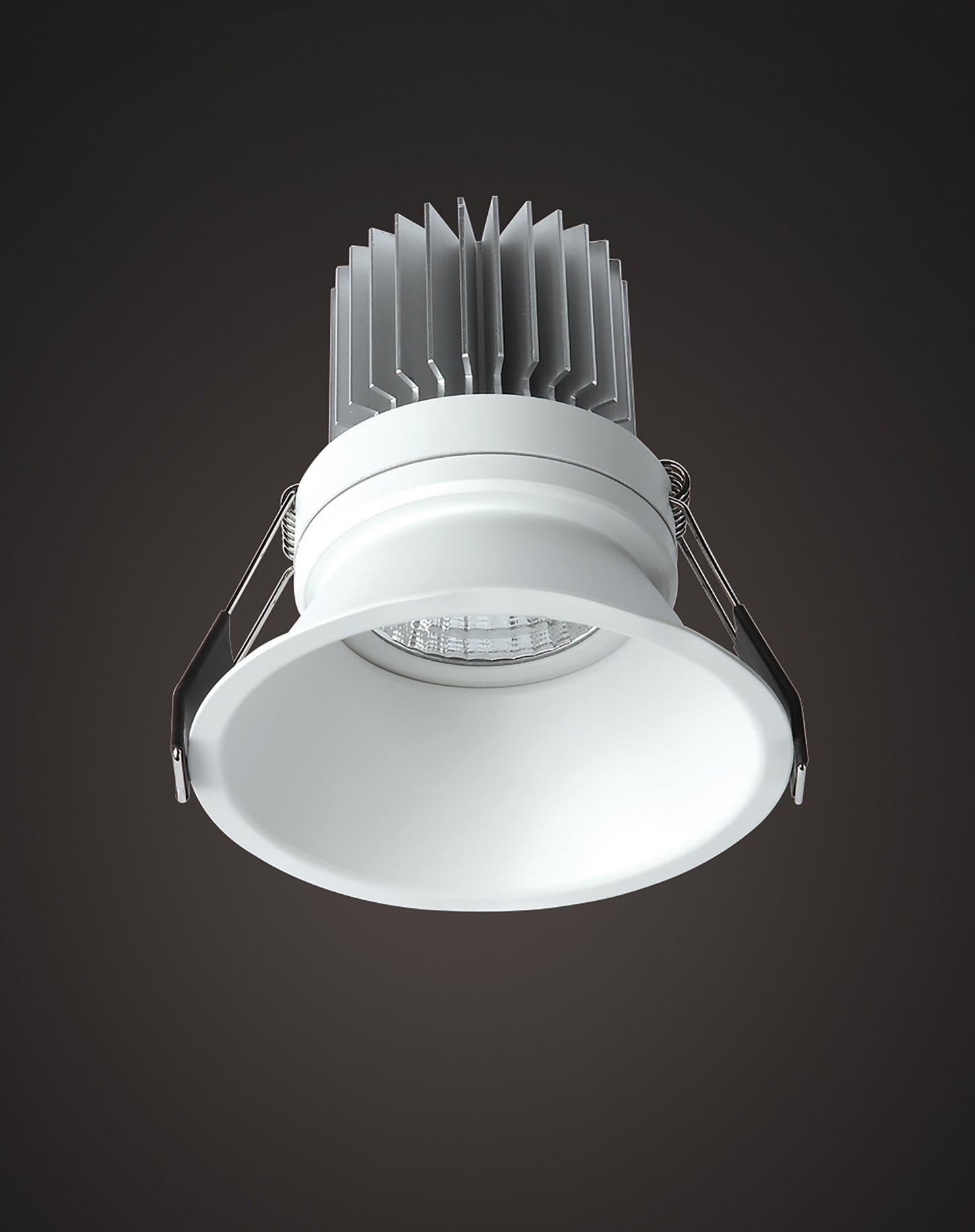 Formentera Recessed Downlight 10.8cm Round 12W COB LED 4000K, 1080lm, Matt White, Driver Included, 3yrs Warranty by Mantra