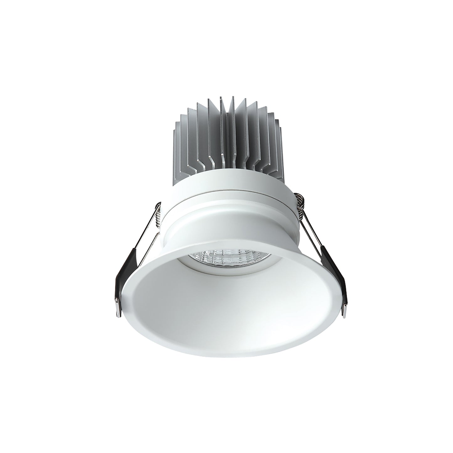 Formentera Recessed Downlight 10.8cm Round 12W COB LED 4000K, 1080lm, Matt White, Driver Included, 3yrs Warranty by Mantra