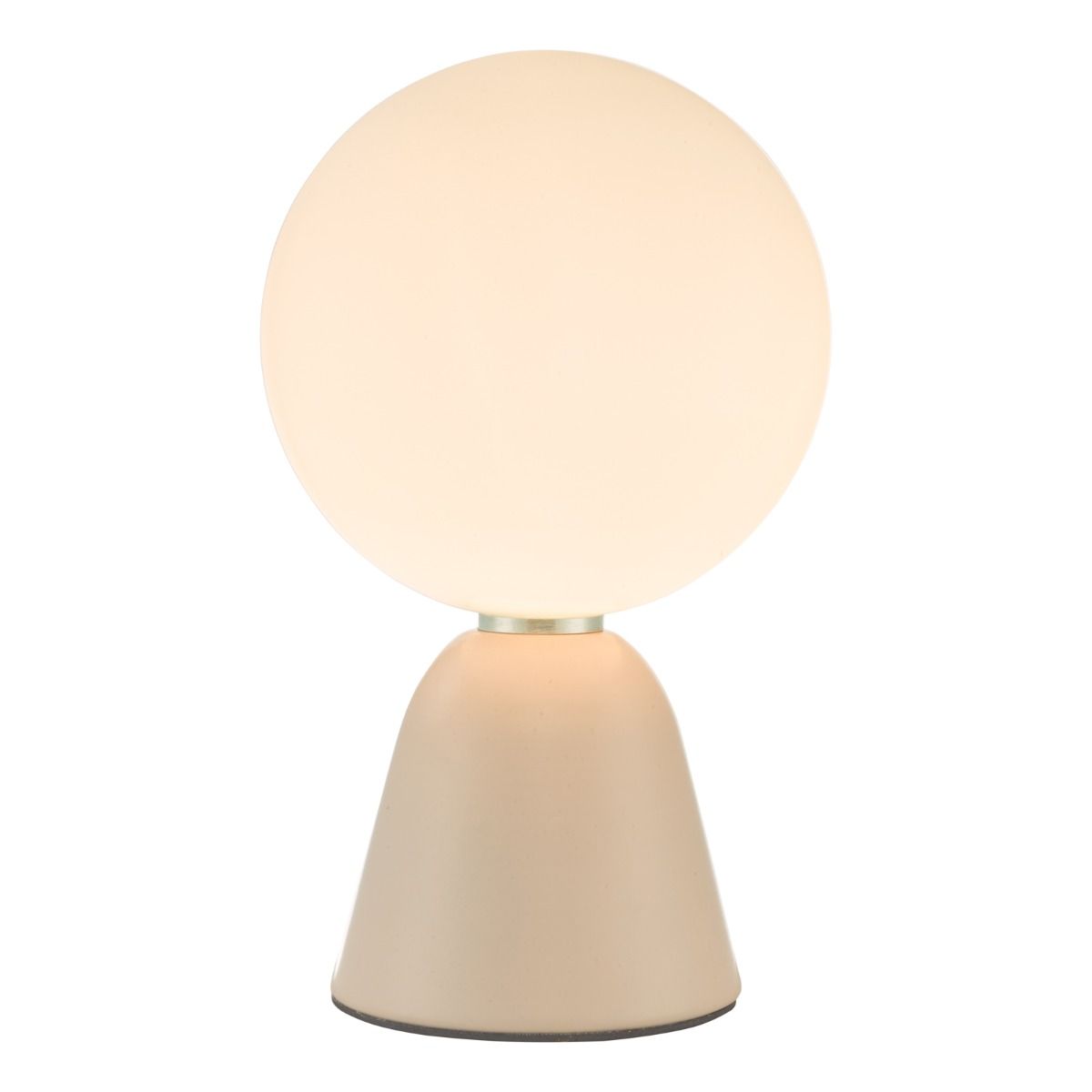 Francesca Table Lamp Pink Opal Glass