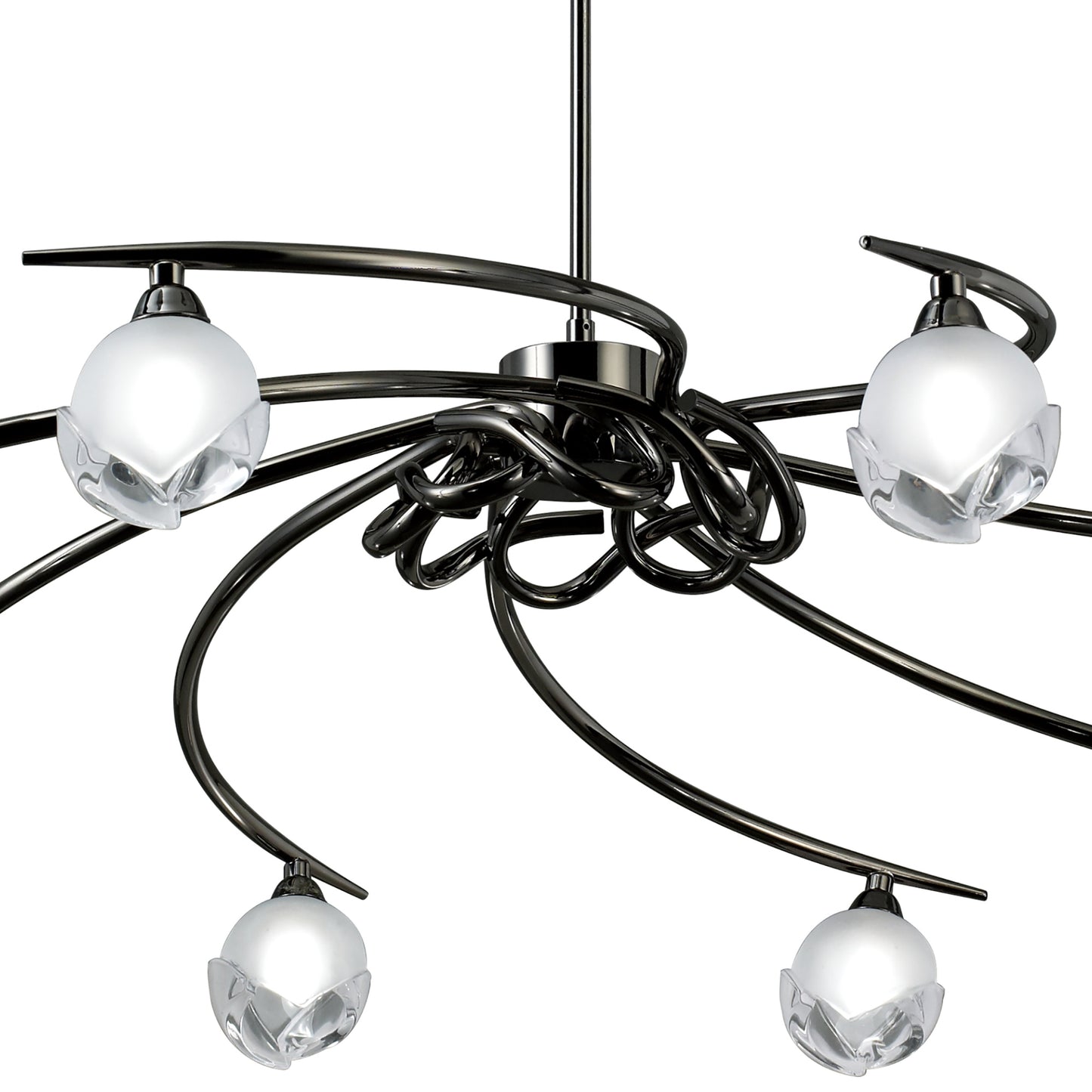 Fragma Telescopic 8 Light G9, Black Chrome by Mantra
