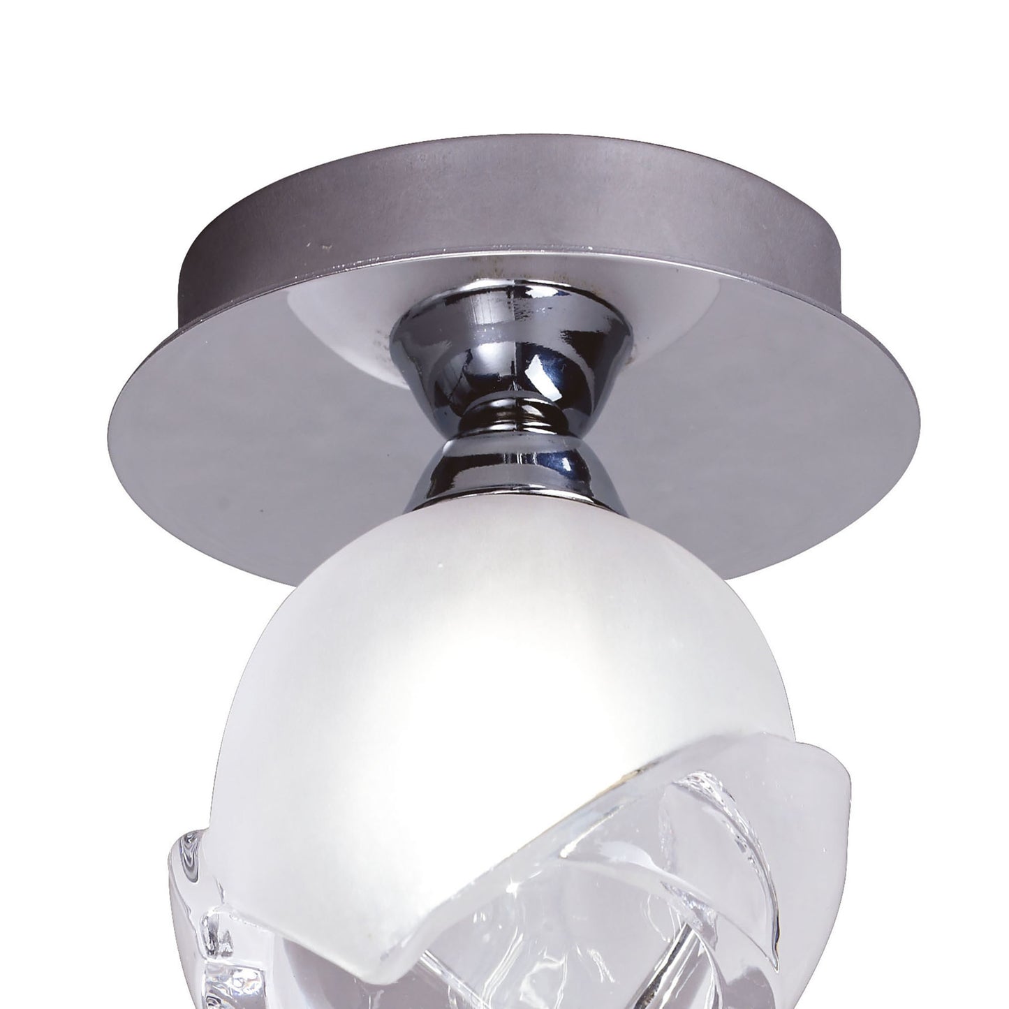 Fragma Ceiling 1 Light G9, Polished Chrome by Mantra